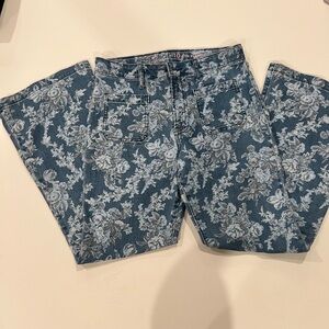 GAP X LOVESHACKFANCY flare high jean in excellent condition